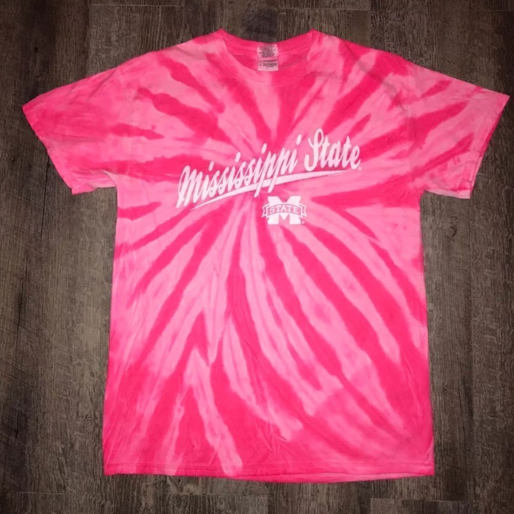 Mississippi State Tie Dye T-shirt